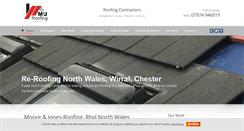 Desktop Screenshot of northwalesroofers.com